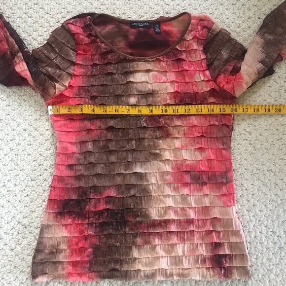 Notations Ruffled Layers Top - Picture 11 of 12